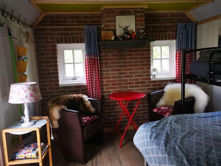 Trekkershut - Tiny House - Hikers Cottage Wijster Esterno foto